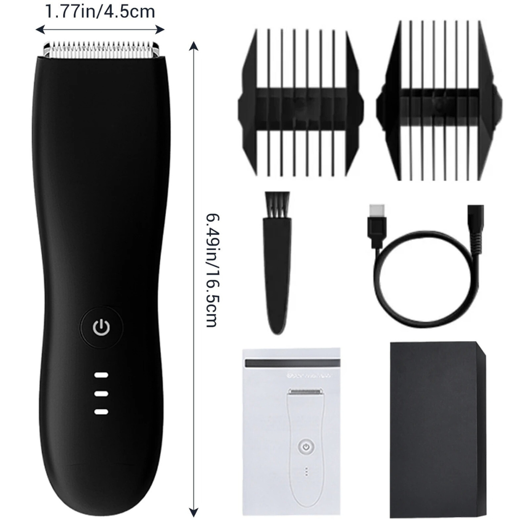 FreshGuard - Precision Body Hair Trimmer - Ergonomic Design for Comfortable Grooming