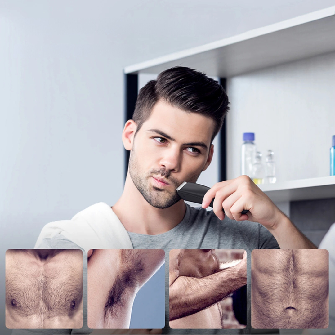FreshGuard - Precision Body Hair Trimmer - Ergonomic Design for Comfortable Grooming