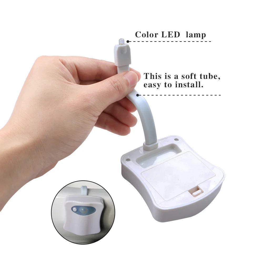 NightLoo - Toilet Light - Nighttime Convenience with a Fun Design