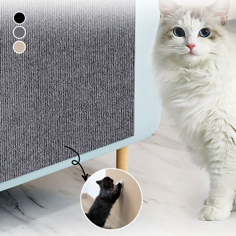 ClawSafe - Self-Adhesive Cat Scratching Mat - Protect Your Furniture with Durable Protection