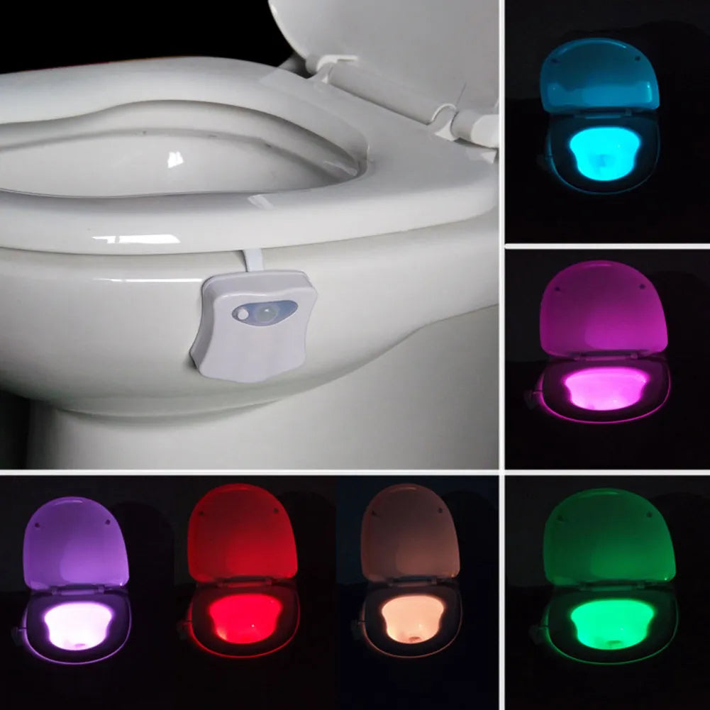 NightLoo - Toilet Light - Nighttime Convenience with a Fun Design