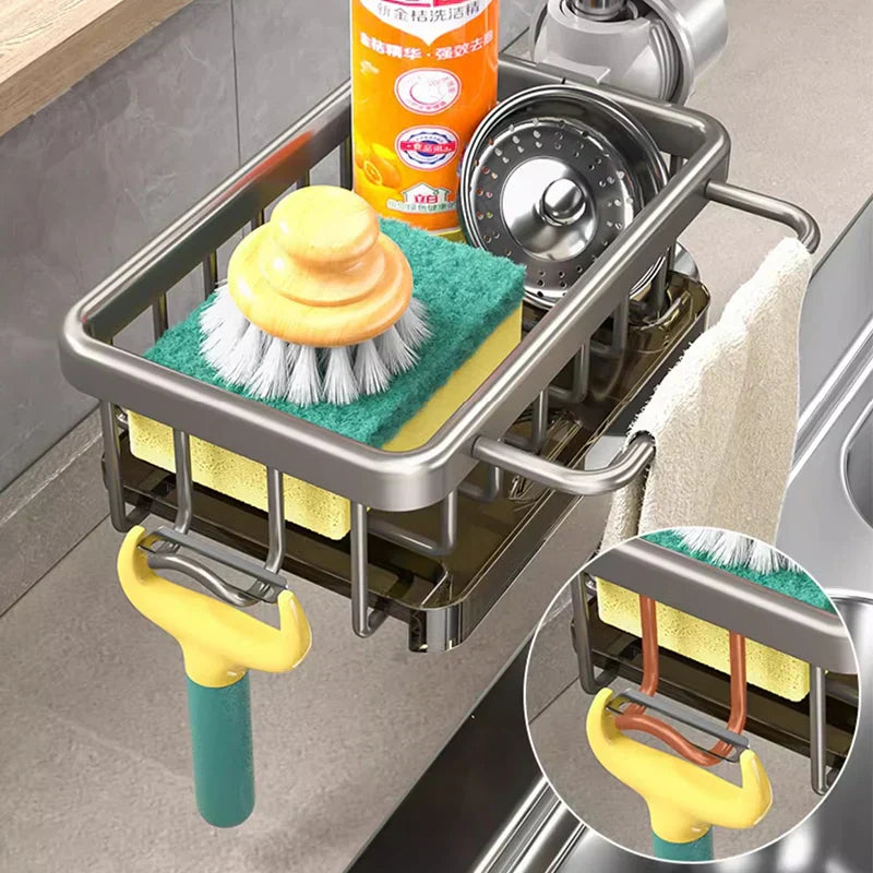 SinkTidy™ Aluminum Sink Organizer