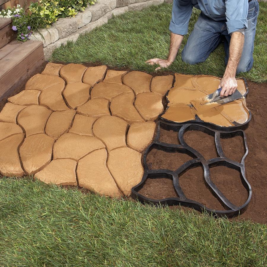 GardenPaver - DIY Garden Pathway Mold - Create Custom Stone-Look Paths with Ease