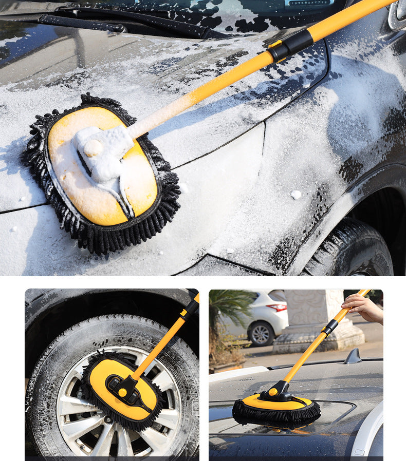 CleanSweep - Extendable Car Wash Brush - Ultimate Tool for a Spotless Clean