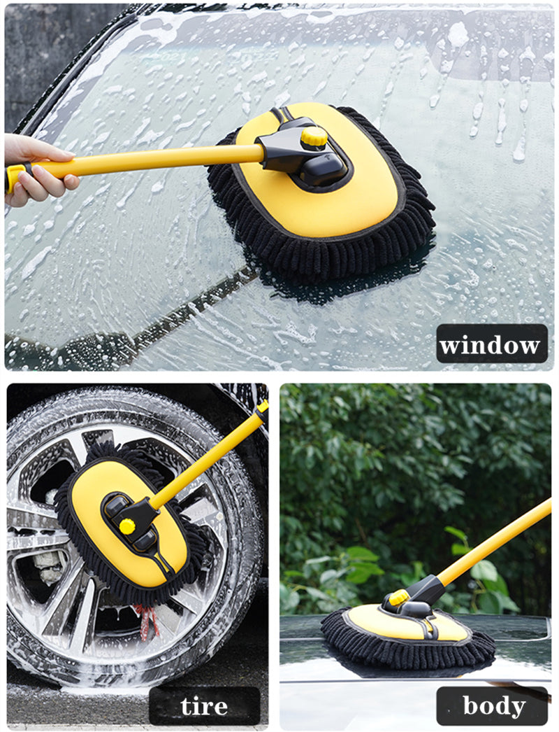 CleanSweep - Extendable Car Wash Brush - Ultimate Tool for a Spotless Clean