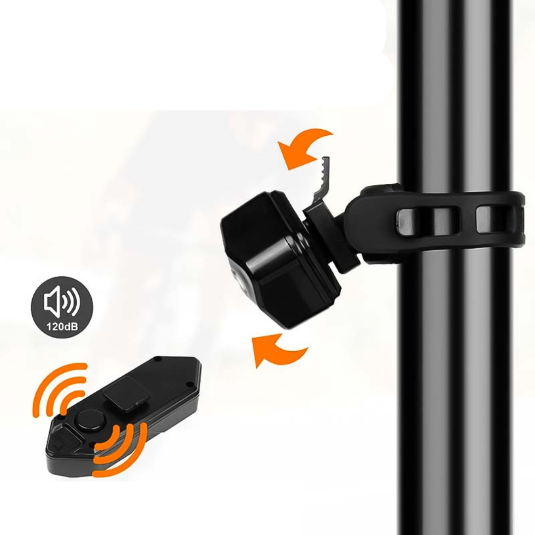 SafeRider - Wireless Bike Signal Light for Extra Safety - High Visibility & USB Rechargeable