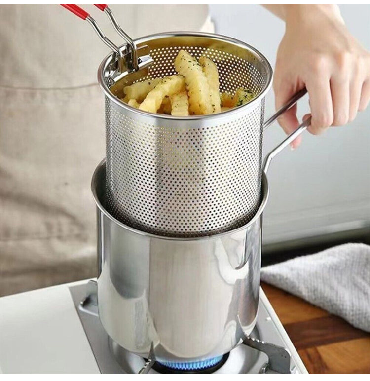 FryMaster - Stainless Steel Smart Deep Fryer – Efficient and Easy Cooking