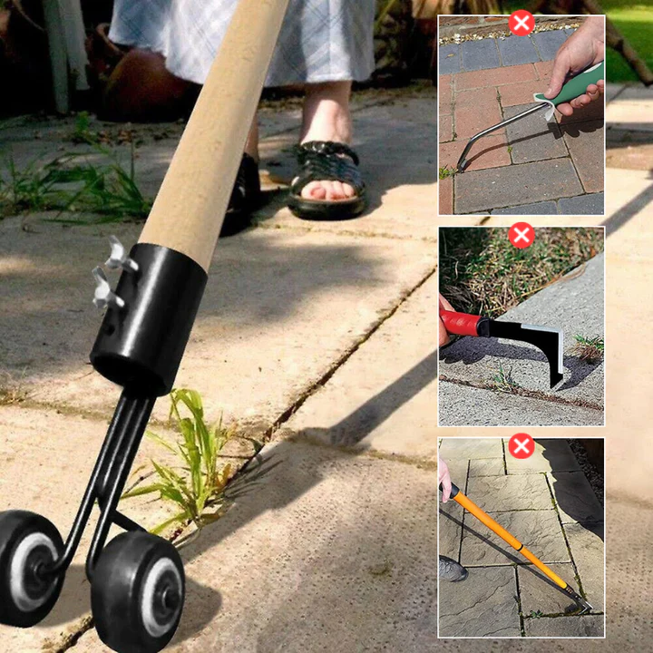 RootBuster - Weed Removal Tool - RootGrip Technology for Quick and Professional Weeding
