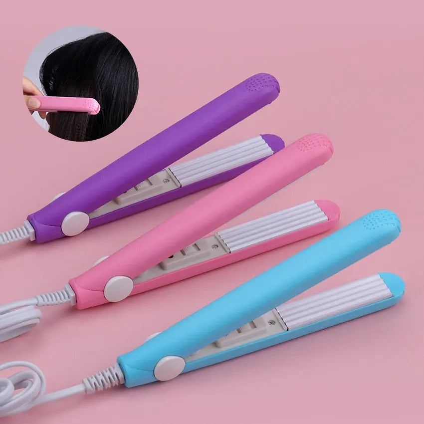 CurlMate - Mini Portable Hair Styling Tool - Dual-Use for Curls and Straight Hair