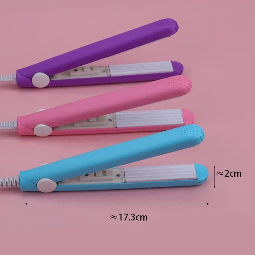 CurlMate - Mini Portable Hair Styling Tool - Dual-Use for Curls and Straight Hair