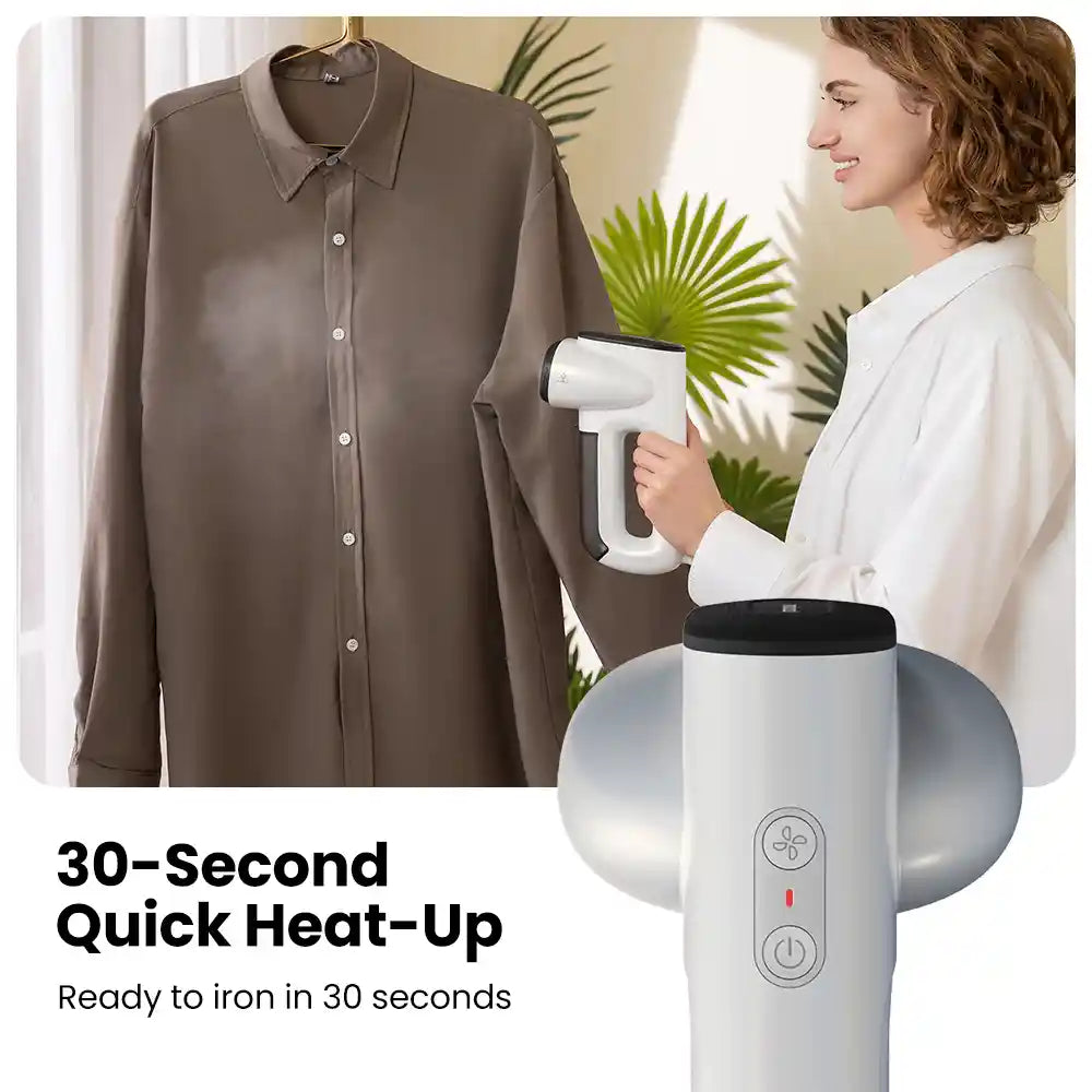 AeroSteam Pro – 2-in-1 Vacuum Steamer & Iron for Clothes
