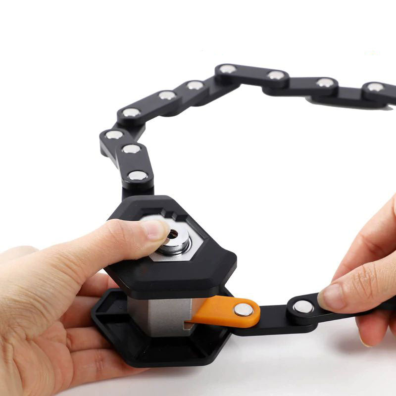 LockPro - Premium Foldable Bike Lock - Maximum Security for Urban Commuters