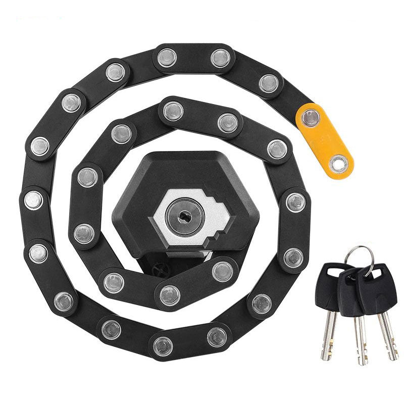 LockPro - Premium Foldable Bike Lock - Maximum Security for Urban Commuters