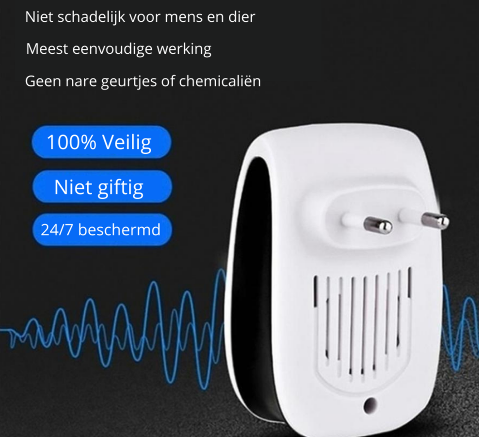 SoundShield - Ultrasonic Pest Repeller - Chemical-Free and Effective Protection