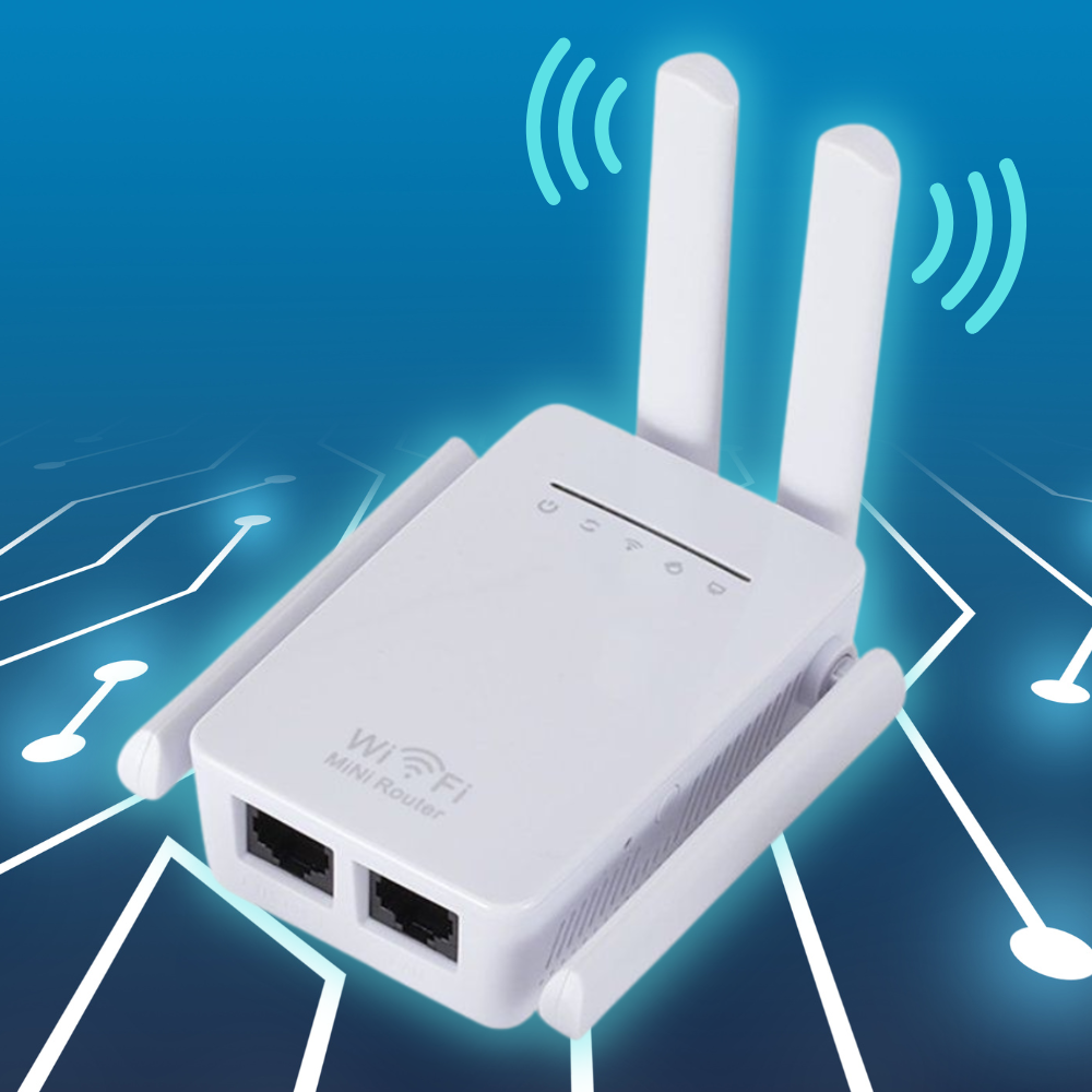 WiFiWave - High-Speed Long-Range WiFi Booster - Reliable Connectivity for Every Corner