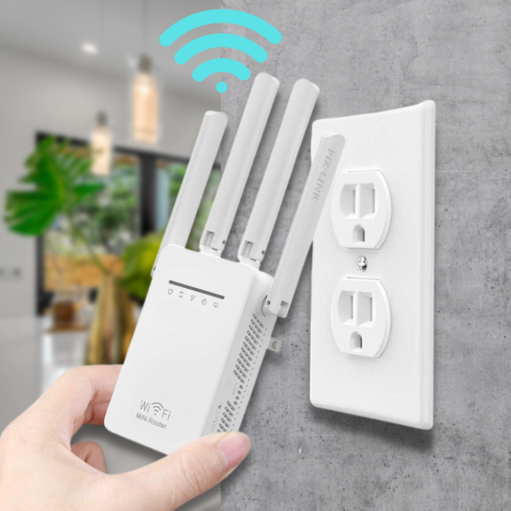 WiFiWave - High-Speed Long-Range WiFi Booster - Reliable Connectivity for Every Corner