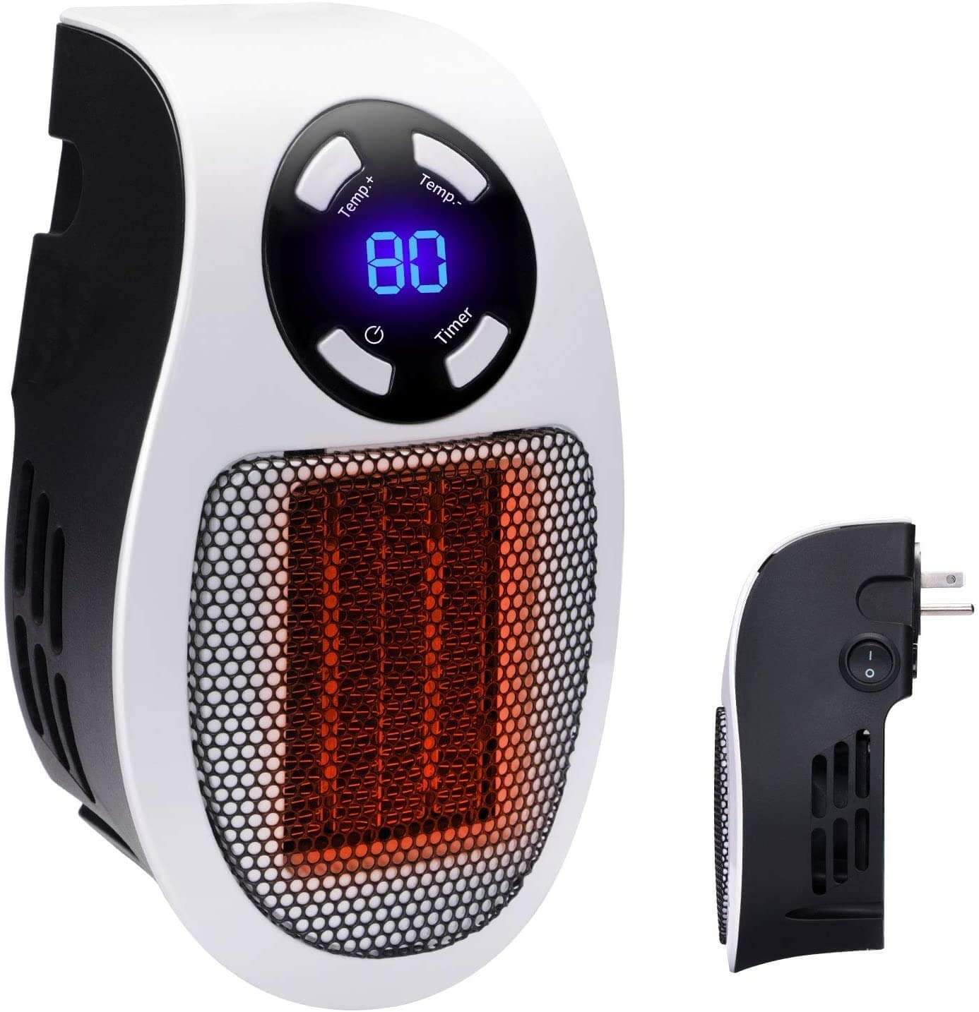 HeatWave - Compact Portable Electric Heater - Energy Efficient & Fast Heating Solution for Any Space