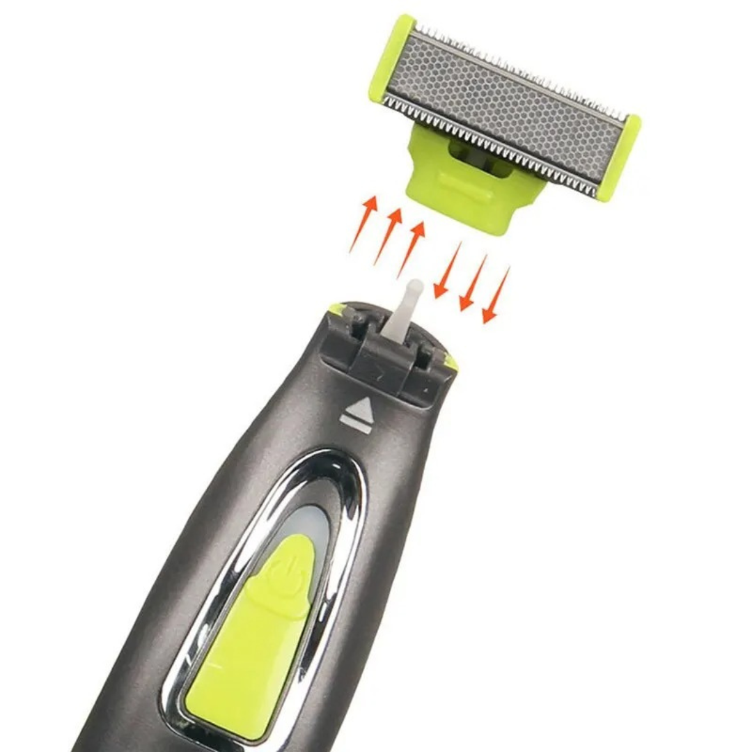 GroomPro - Portable Electric Shaver for Full Body - Smooth Shave Anywhere, Anytime