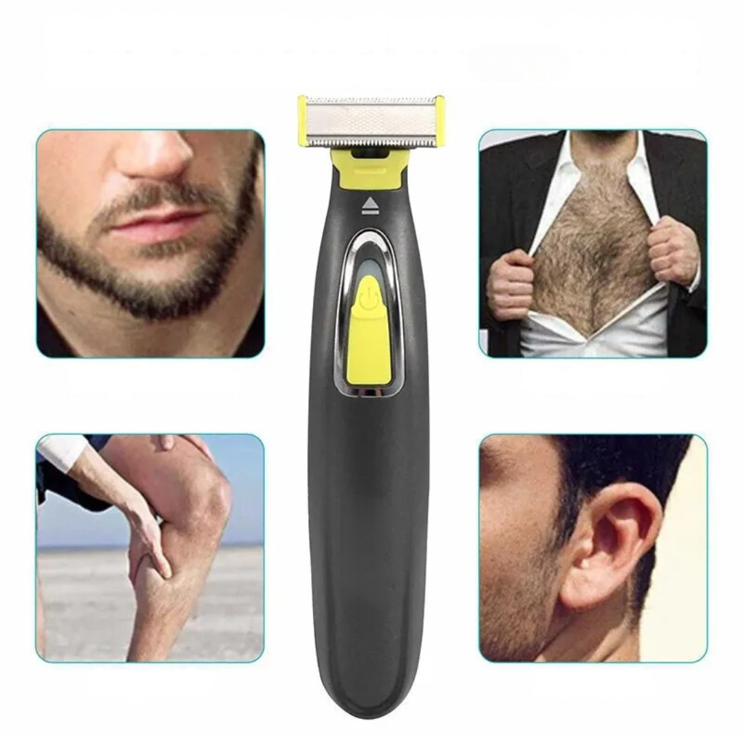GroomPro - Portable Electric Shaver for Full Body - Smooth Shave Anywhere, Anytime