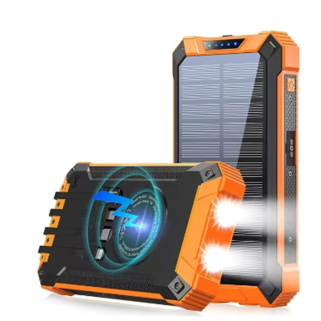 SunCharge - Portable Waterproof Solar Charger - Reliable Power Anywhere, Anytime