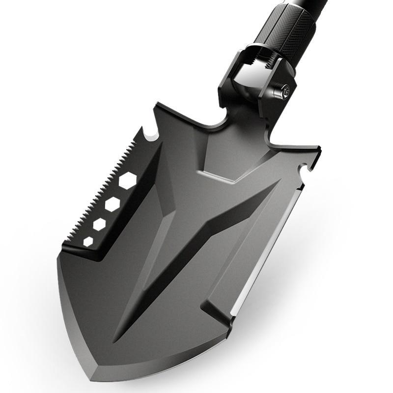 ForgeTac - TacticalPro Military Shovel - Enhanced Design for Strength and Versatility