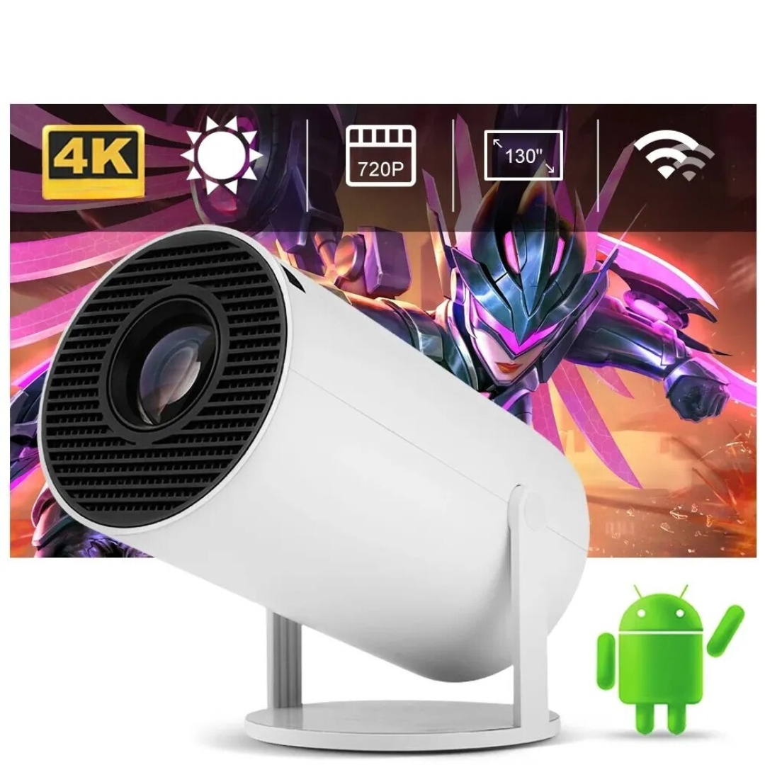 CineMax - Portable 4K Mini Projector - Immersive Home Theater Experience