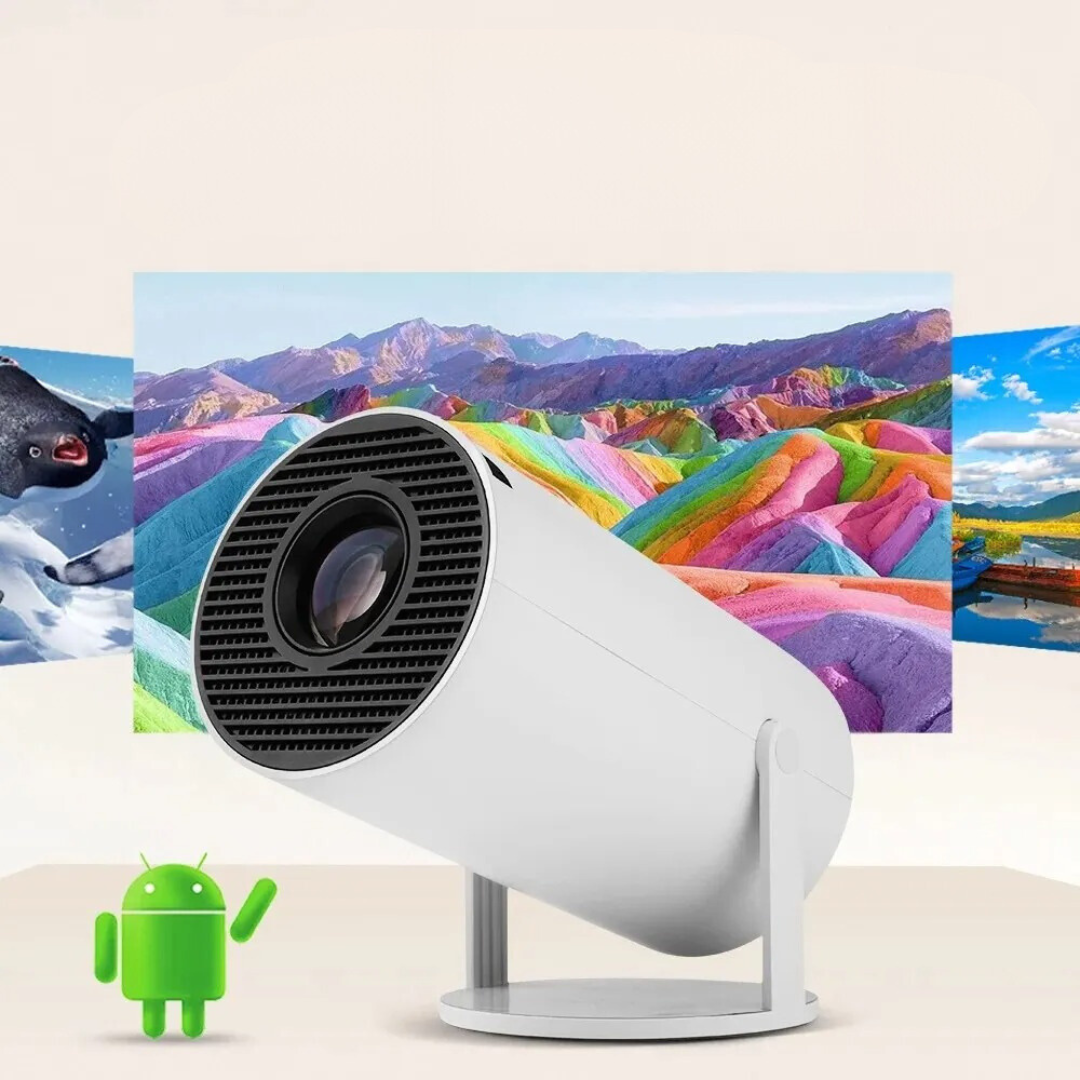 CineMax - Portable 4K Mini Projector - Immersive Home Theater Experience