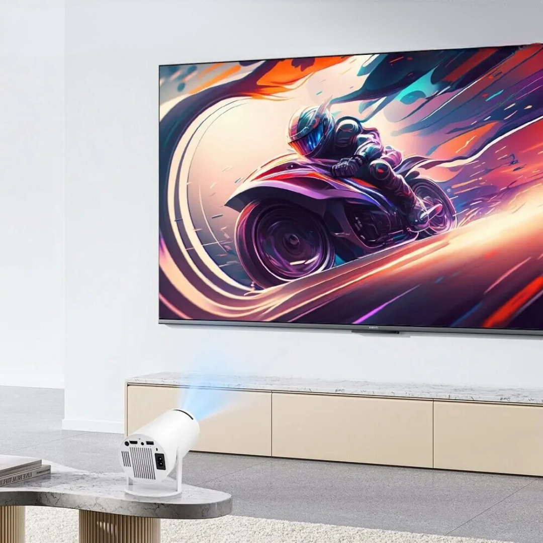 CineMax - Portable 4K Mini Projector - Immersive Home Theater Experience