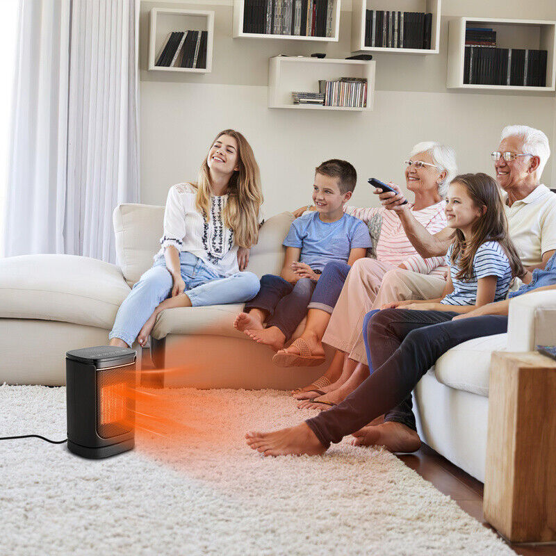 HeatWave - Compact 1500W Portable Heater - Powerful Instant Heat for Any Space