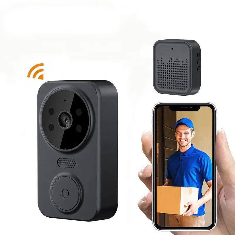 AlertView - WiFi Camera Doorbell with Alarm - Enhanced Home Security System