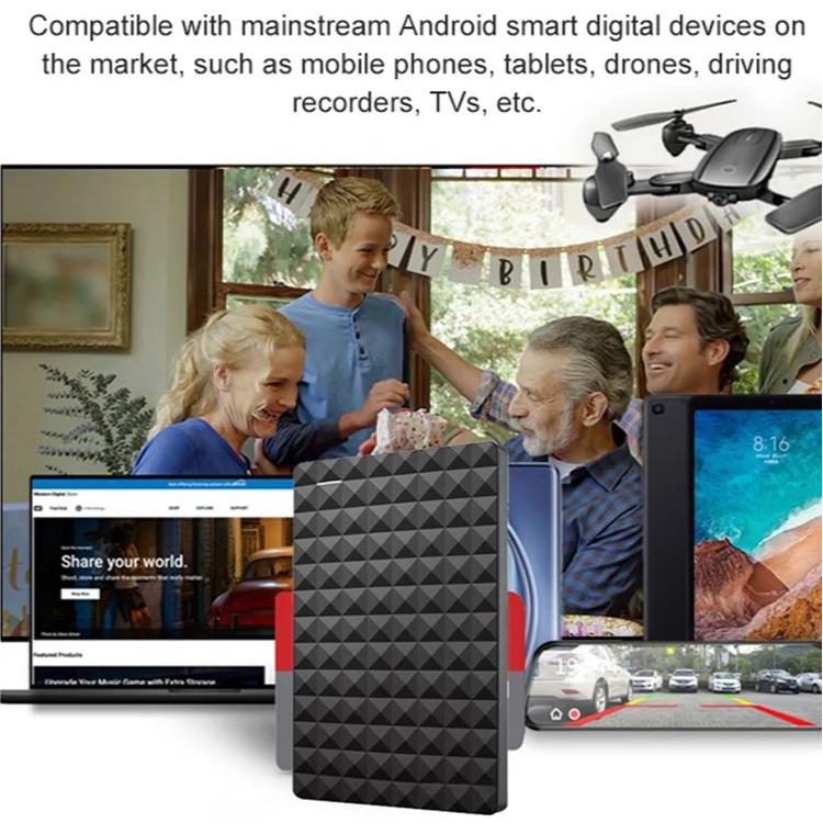 DataVault - Portable External Hard Drive - Slim Design with USB 3.0 – 10TB Storage Solution