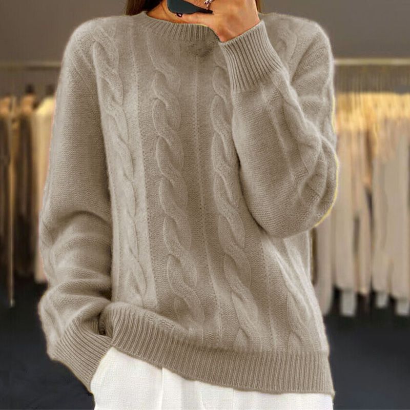 Nancy - Cozy Knitted Sweater for Women - Stay Warm and Stylish All Winter