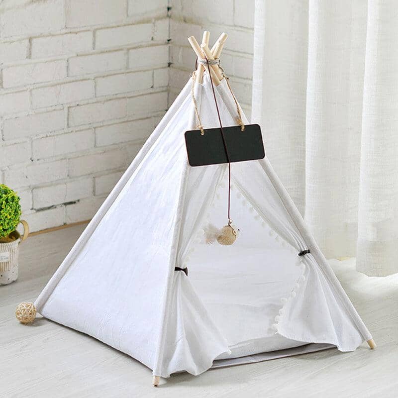 FurryNest - Portable Cozy Pet House with Washable Cushion - Perfect for Dogs and Cats