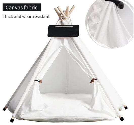 FurryNest - Portable Cozy Pet House with Washable Cushion - Perfect for Dogs and Cats