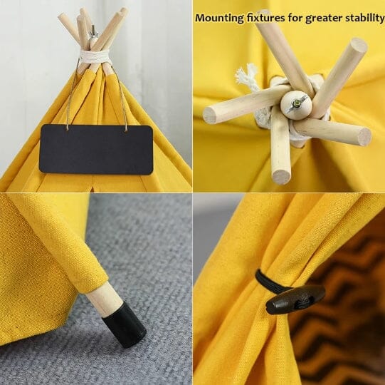 FurryNest - Portable Cozy Pet House with Washable Cushion - Perfect for Dogs and Cats