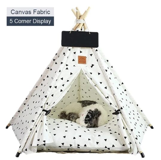 FurryNest - Portable Cozy Pet House with Washable Cushion - Perfect for Dogs and Cats