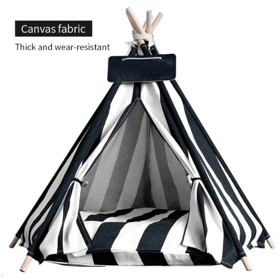 FurryNest - Portable Cozy Pet House with Washable Cushion - Perfect for Dogs and Cats