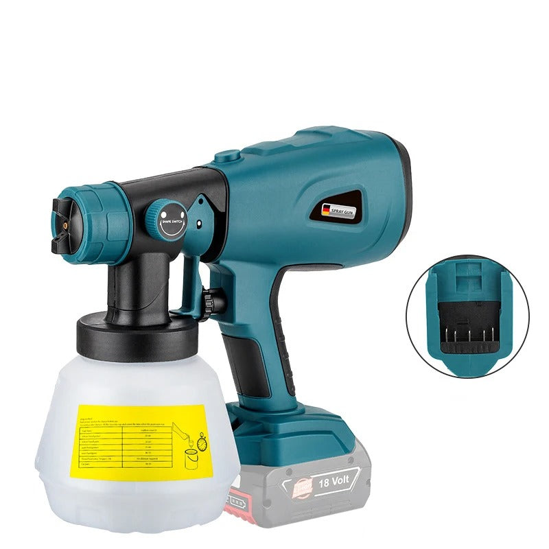 SprayMaster - Cordless Paint Sprayer - Battery-Powered for Easy and Efficient Application