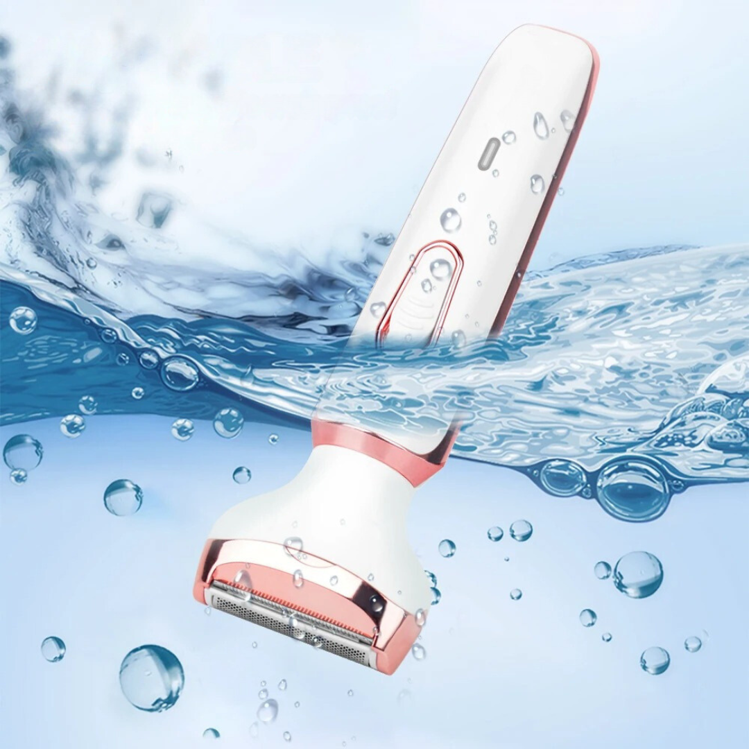 GlideSmooth - 4-in-1 Electric Shaver for Women - Portable, Painless Hair Removal Solution